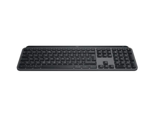 Logitech MX KEYS S/ Bezdrôtová USB + Bluetooth/ US layout/ Grafitová 