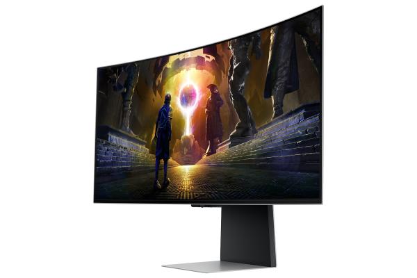 Samsung Odyssey OLED G8/ G855D/ 34"/ OLED/ 3440x1440/ 175Hz/ 0, 03ms/ Silver/ 3R 