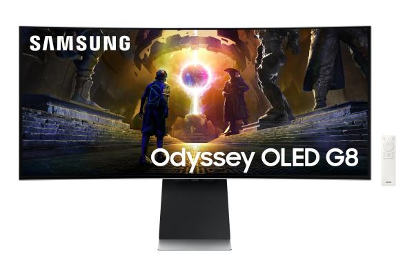 Samsung Odyssey OLED G8/ G855D/ 34"/ OLED/ 3440x1440/ 175Hz/ 0, 03ms/ Silver/ 3R