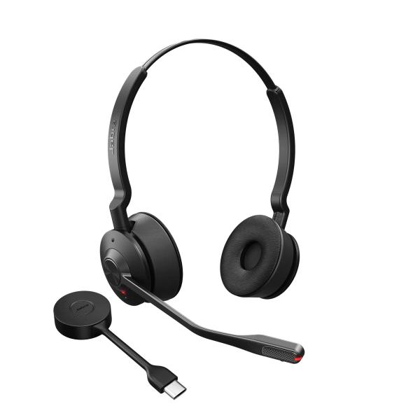 Jabra Engage 55 SE, UC Stereo, USB-A, Stand 