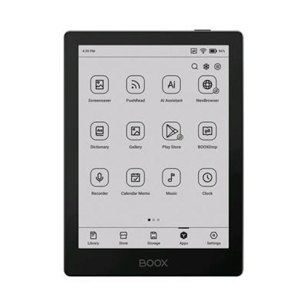 E-book ONYX BOOX GO 6, 6" Carta 1300, 32 GB, Bluetooth, Android 12, E-ink displej