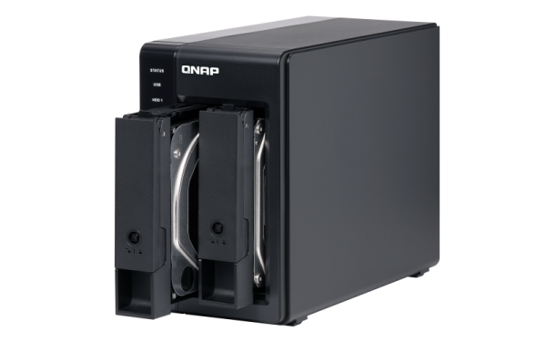QNAP TR-002 rozširovacia jednotka pre PC alebo QNAP NAS (2x SATA / 1x USB 3.1 typu C - Gen 2) 
