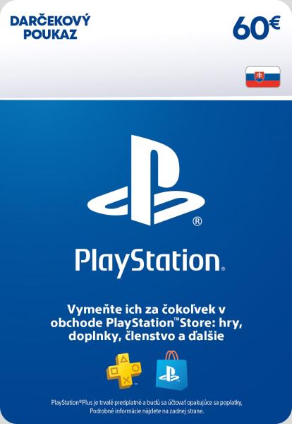 ESD SK - PS Store el. peněženka - 60 EUR