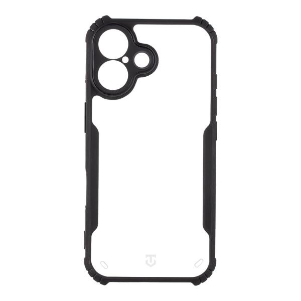 Tactical Quantum Stealth Kryt pre Apple iPhone 16 Clear/ Black