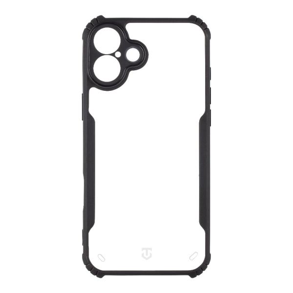 Tactical Quantum Stealth Kryt pre Apple iPhone 16 Plus Clear/ Black