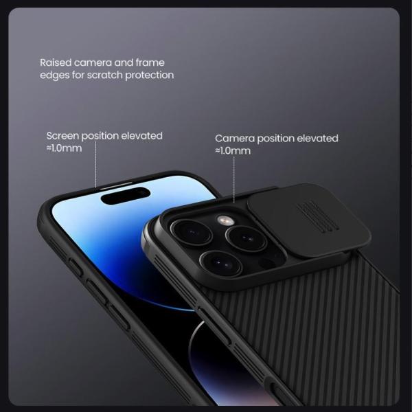 Nillkin CamShield PRO Magnetic Zadný Kryt pre Apple iPhone 16 Blue 