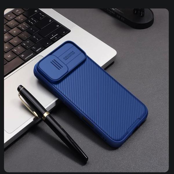 Nillkin CamShield PRO Magnetic Zadný Kryt pre Apple iPhone 16 Blue 