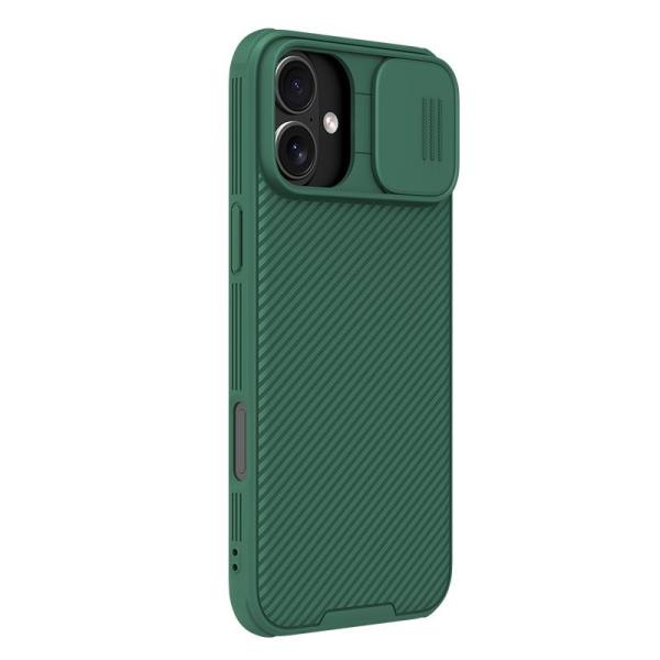 Nillkin CamShield PRE Zadný Kryt pre Apple iPhone 16 Plus Dark Green 