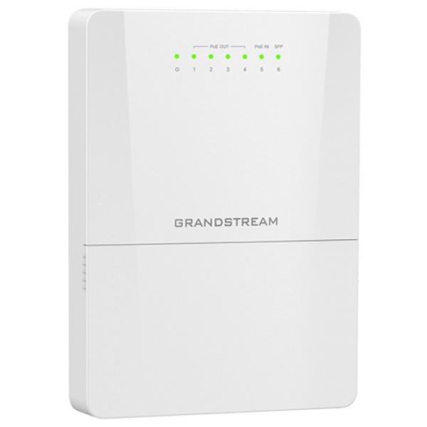 Grandstream GWN7711R vonkajšie L2 Lite managed switch, 5xGbE, 4xPoE+, IP66 