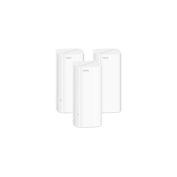 Tenda Nova EX12 (3-pack) WiFi6 AX3000 Mesh Gigabit systém, 9xGLAN/ GWAN, WPA3, VPN, SMART CZ aplikácie 