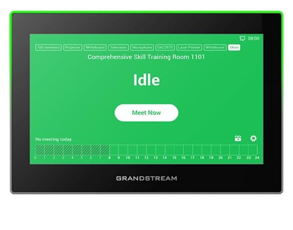 Grandstream GSC3575 SIP interkom a riadiaca stanica, 7" dotyk.obrazovka, Wi-Fi 6, BT, 6 SIP účtov, čierny