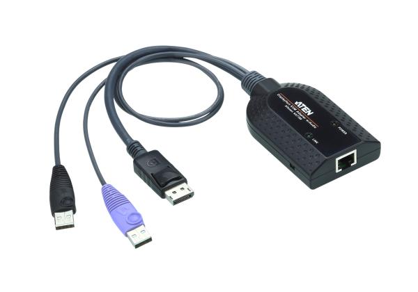 ATEN USB DisplayPort Virtual Media KVM adaptér