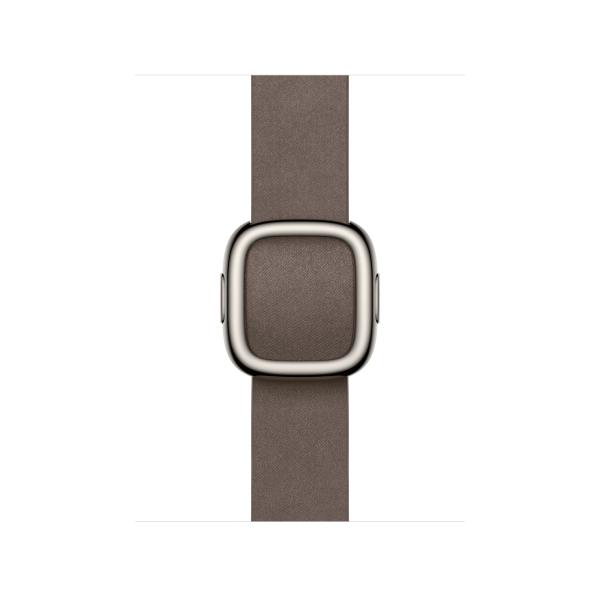 Watch Acc/ 42/ Dark Taupe Modern Buckle - Large