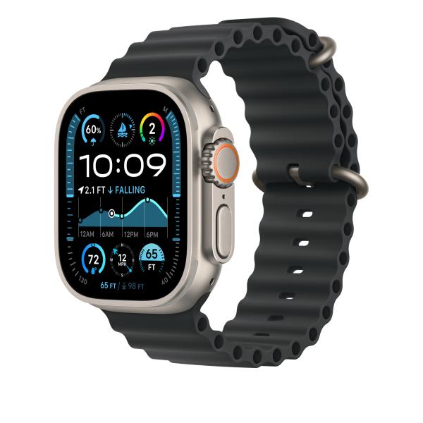 Watch Acc/ 49/ Black Ocean Band -Natur.Titan 