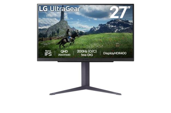 LG UltraGear 27GS85Q-B 27" IPS QHD 180Hz 1ms Black 2R