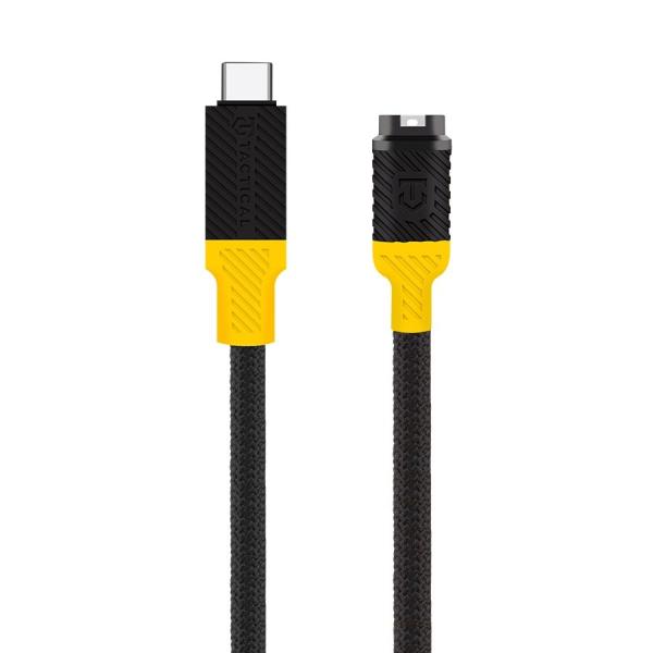 Tactical Recce 3:20 kábel pre Garmin USB-C Black/ Yellow