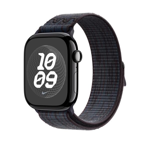 Watch Acc 46 Black Blue Nike Sport Loop 