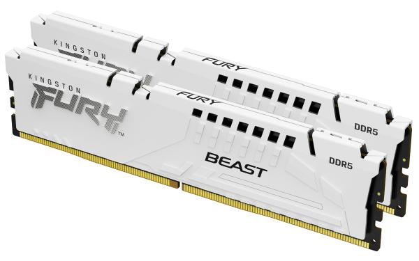 Kingston FURY Beast EXPO DDR5 32GB 6000MHz CL36 2x16GB White