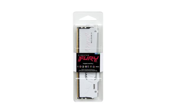 Kingston FURY Beast EXPO DDR5 16GB 6000MHz CL36 1x16GB RGB White 