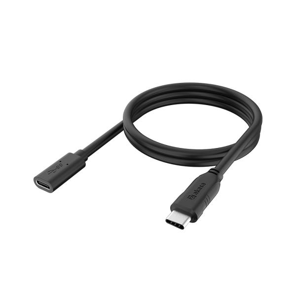 AKASA - predlžovací kábel USB 10Gbps Type-C 1, 2 m