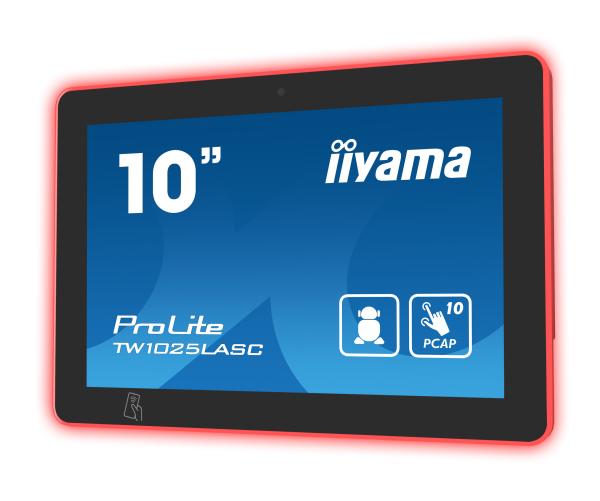 10" iiyamaTW1025LASC-B1PNR: IPS, Android12, camera 