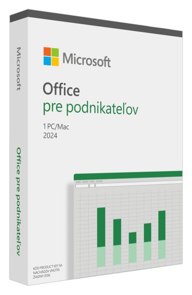 Microsoft Office 2024 pre domácnosti a podnikateľov SK Akcie 