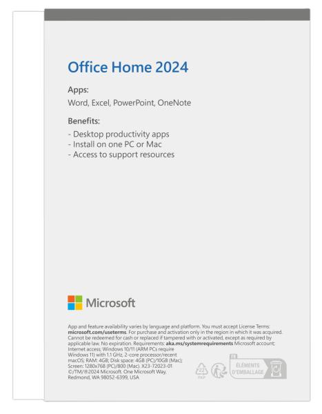 Office 2024 pre domácnosti Eng 