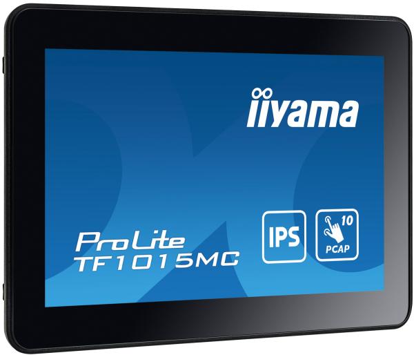 10" iiyama TF1015MC-B3: WXGA, 10P, VGA, HDMI, DP 