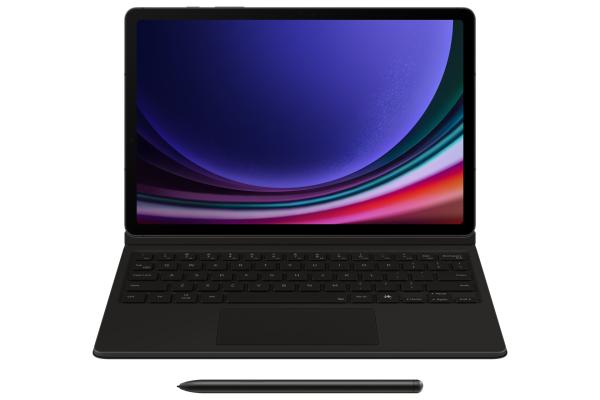 Samsung Ochranný kryt s klávesnicou a touchpadom pre Tab S9/ S9 FE Black 