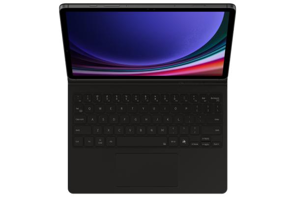 Samsung Ochranný kryt s klávesnicou a touchpadom pre Tab S9/ S9 FE Black 