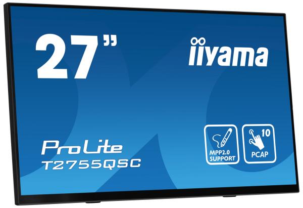 27" iiyama T2755QSC-B1: IPS, QHD, HDMI, DP 