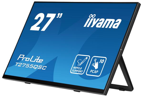 27" iiyama T2755QSC-B1: IPS, QHD, HDMI, DP 