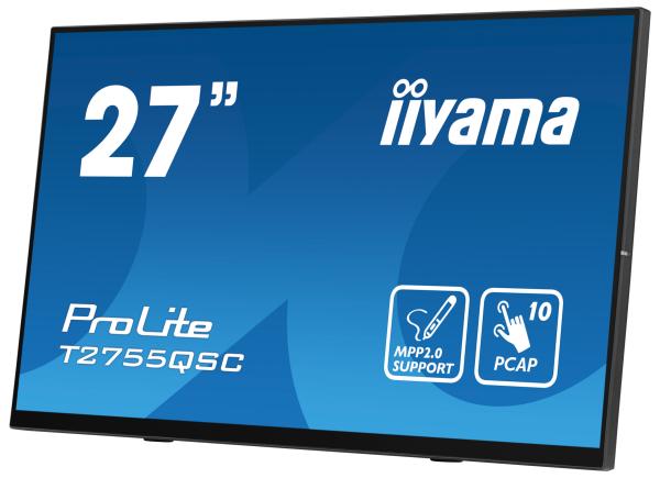 27" iiyama T2755QSC-B1: IPS, QHD, HDMI, DP 