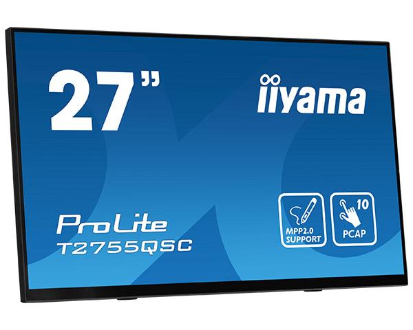 27" iiyama T2755QSC-B1: IPS, QHD, HDMI, DP