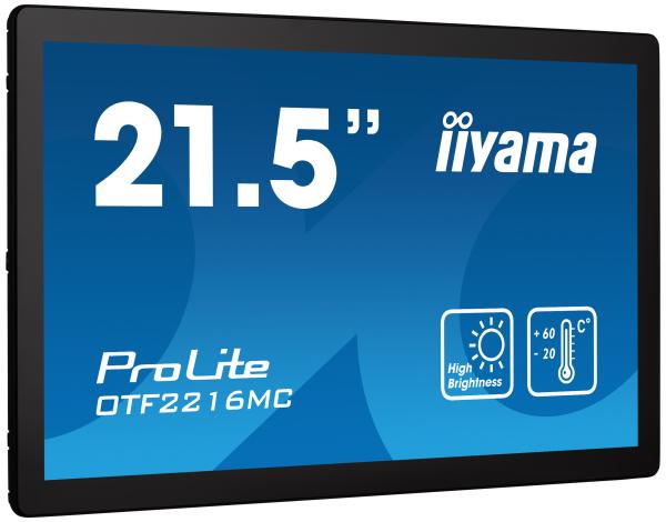 22" iiyama OTF2216MC-B1: FHD, 10P, outdoor 