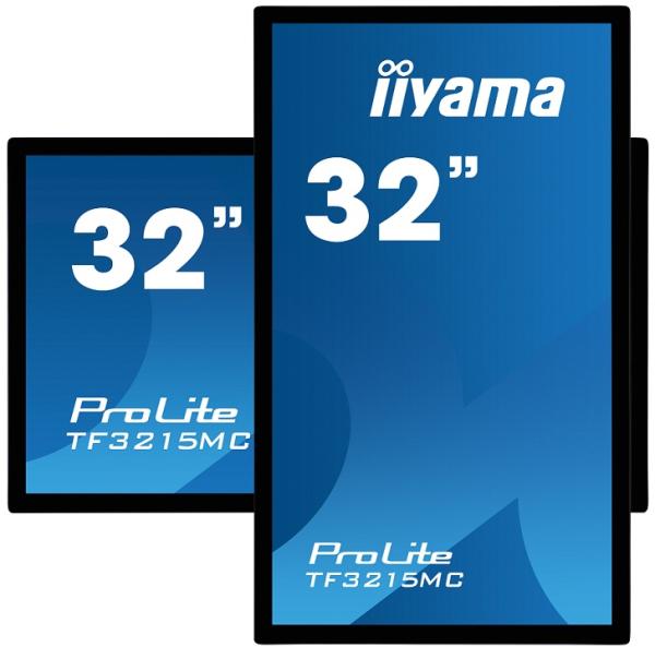 32" iiyama TF3215MC-B2: FHD, 30P, VGA, HDMI, 24 7 