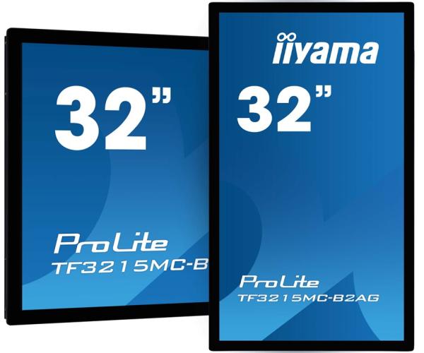 32" iiyama TF3215MC-B2: FHD, 30P, VGA, HDMI, 24 7 