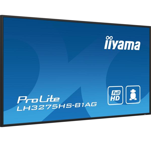 32" iiyama LH3275HS-B1AG: IPS, FHD, Android, 24 7 