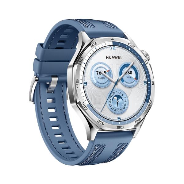 Huawei Watch GT 5 46mm Silver Elegant Band Blue 