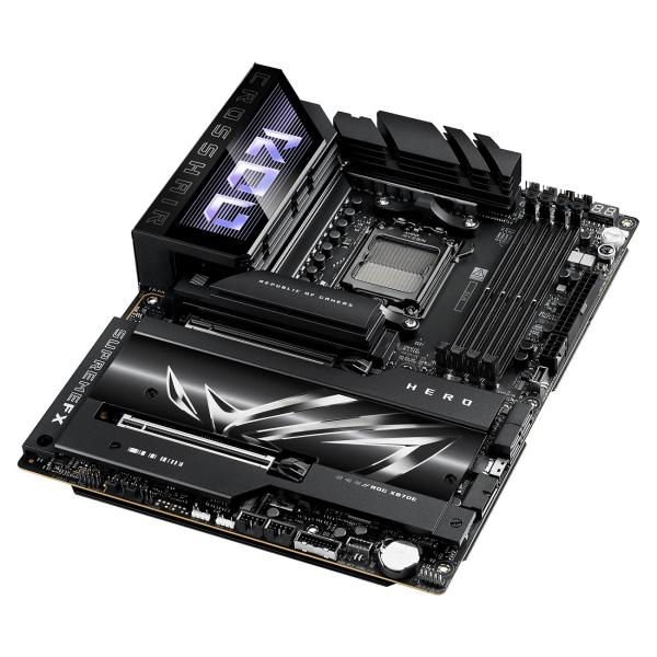 ASUS MB Sc AM5 ROG CROSSHAIR X870E HERO, AMD X870, 4xDDR5, 1xHDMI, 2xThunderbolt, WiFi 