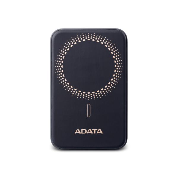 ADATA PowerBank R100 Magnetic,  10000mAh,  3.85A,  černá (38.5Wh)