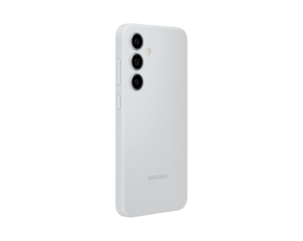 Samsung Silikónový zadný kryt pre Samsung Galaxy S24 FE Gray 