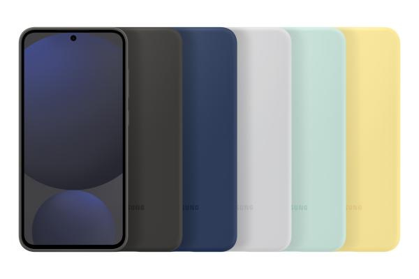 Samsung Silikónový zadný kryt pre Samsung Galaxy S24 FE Gray 