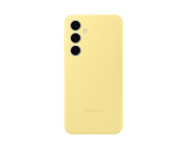 Samsung Silikónový zadný kryt pre Samsung Galaxy S24 FE Yellow