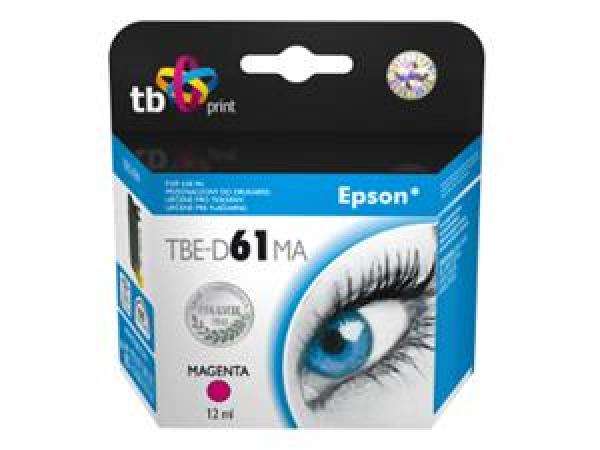 Ink. kazeta TB kompatibilní s Epson T0613 Magenta