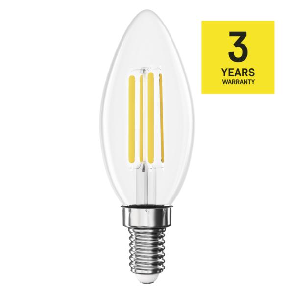 EMOS LED FLM CANDLE 5, 9 W (60 W) 806lm E14 NW 