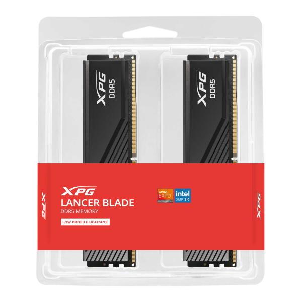 Adata Lancer BLADE/ DDR5/ 32GB/ 6000MHz/ CL30/ 2x16GB/ Black 