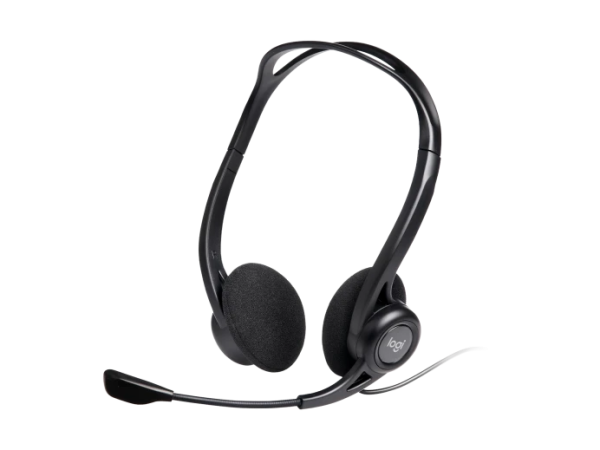 akcie Logitech PC 960 Stereo Headset, USB _