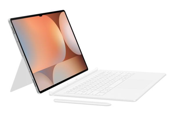 Samsung Ochranný kryt s klávesnicou a touchpadom pre Tab S10 Ultra/ S9 Ultra White 