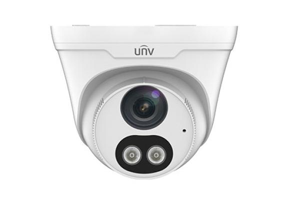 Uniview IPC3612LE-ADF28KC-DL, 2Mpix IP kamera, turret, objektív 2, 8mm (106, 7 °), IR+biely prísvit 30m